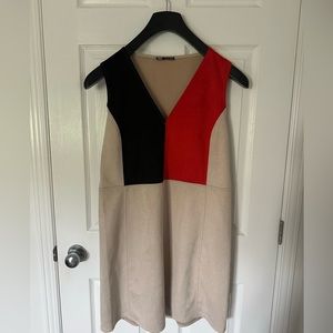 🔴ZARA Colour block dress⚫️
